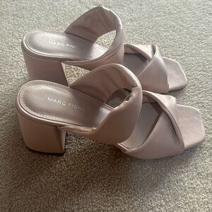 Marc Fisher chunky heel sandals